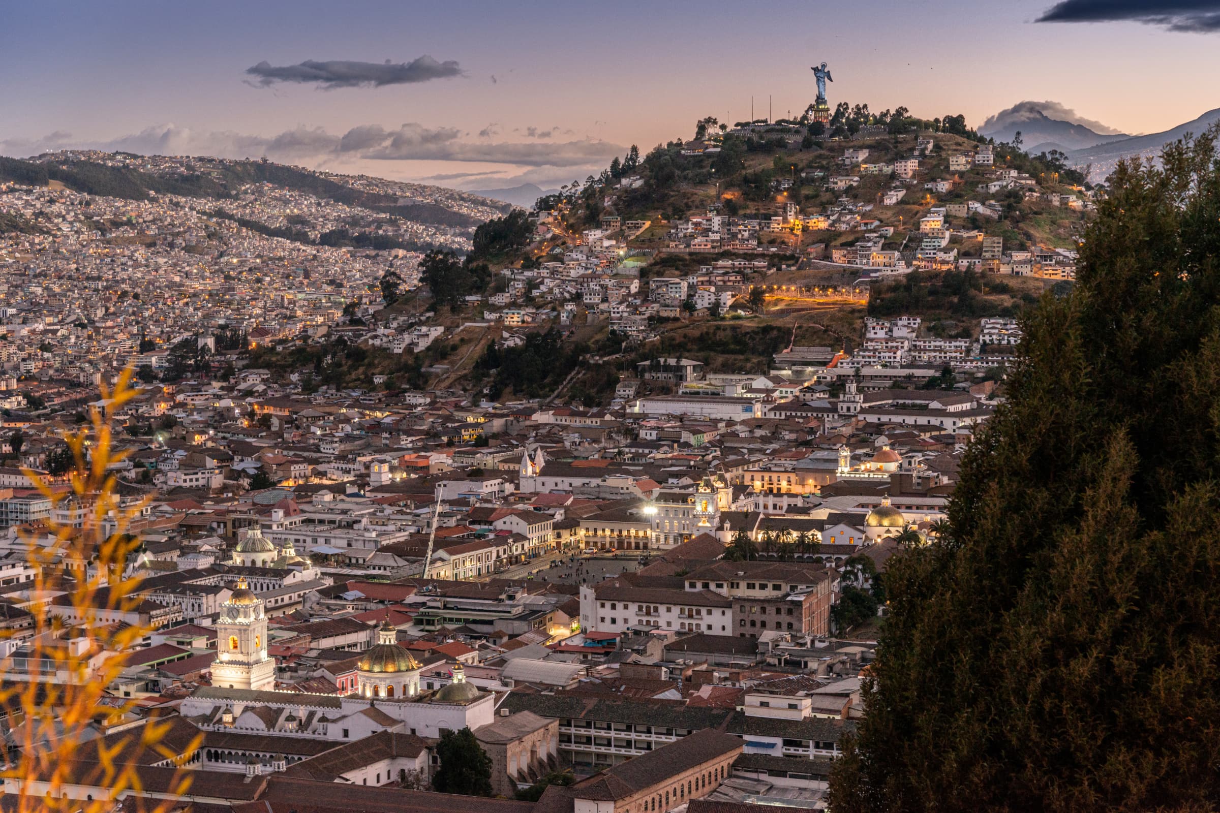 Architecture and urban rhythm in Quito, Ecuador