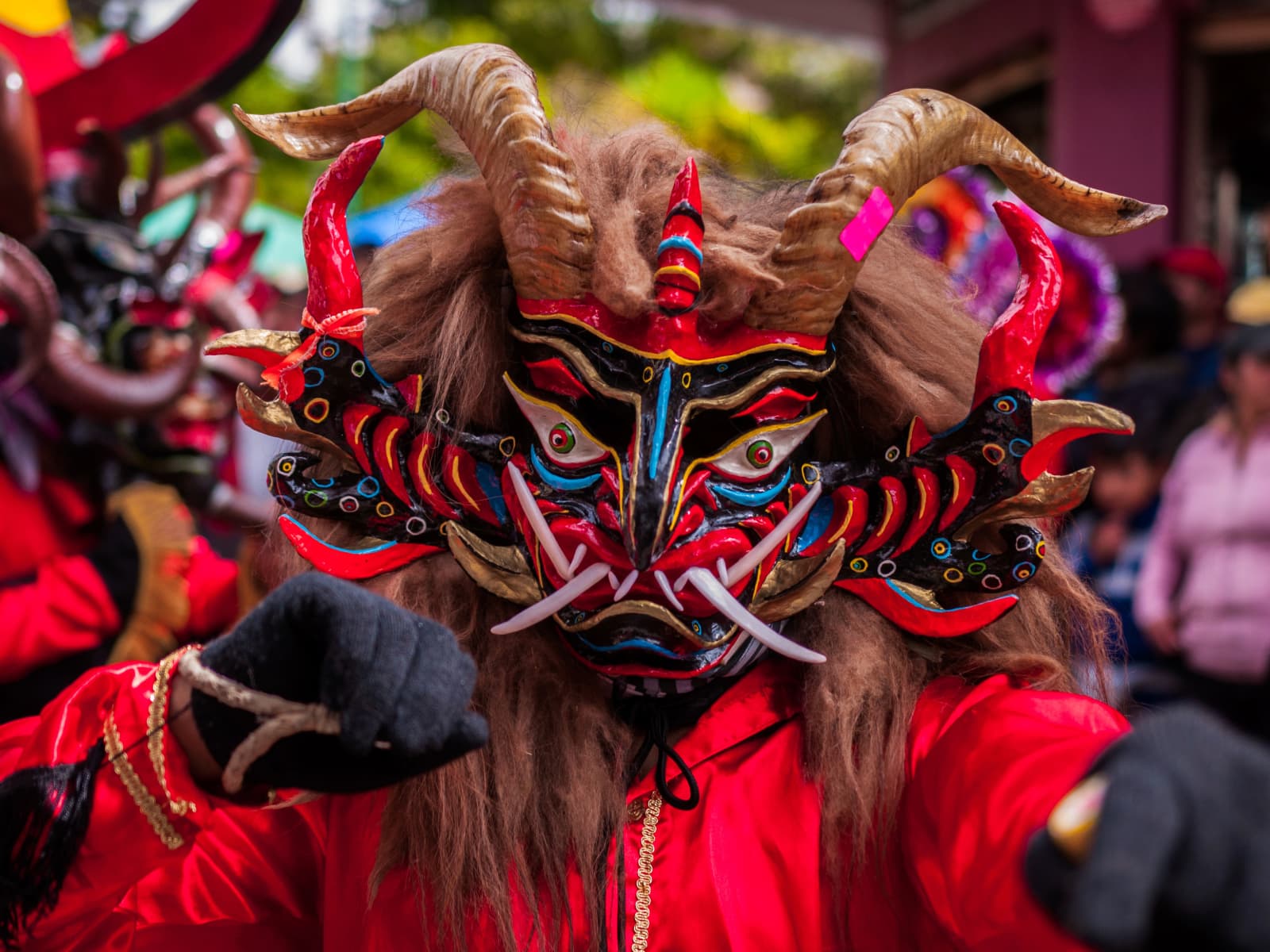Carnival celebrations in Ecuador